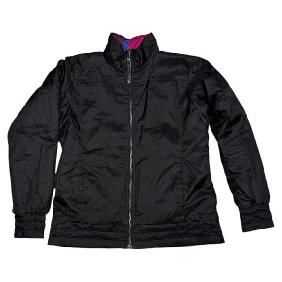 The North Face REVERSIBLE Plaid Insulated Windbreaker Spring Fall Light Jacket M - Picture 2 of 10